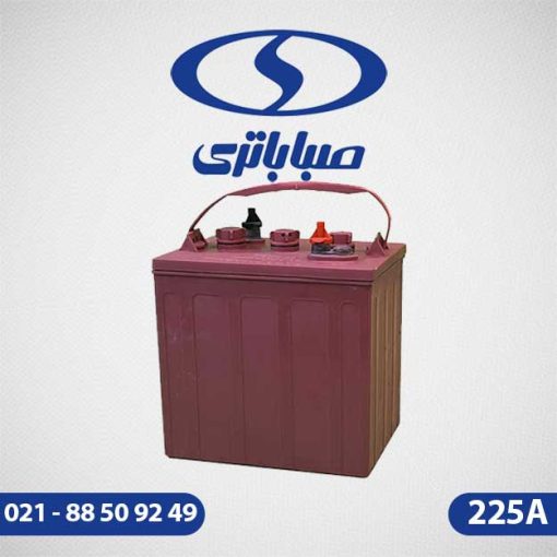 باطری UPS صبا باتری 225 آمپر 6 ولت